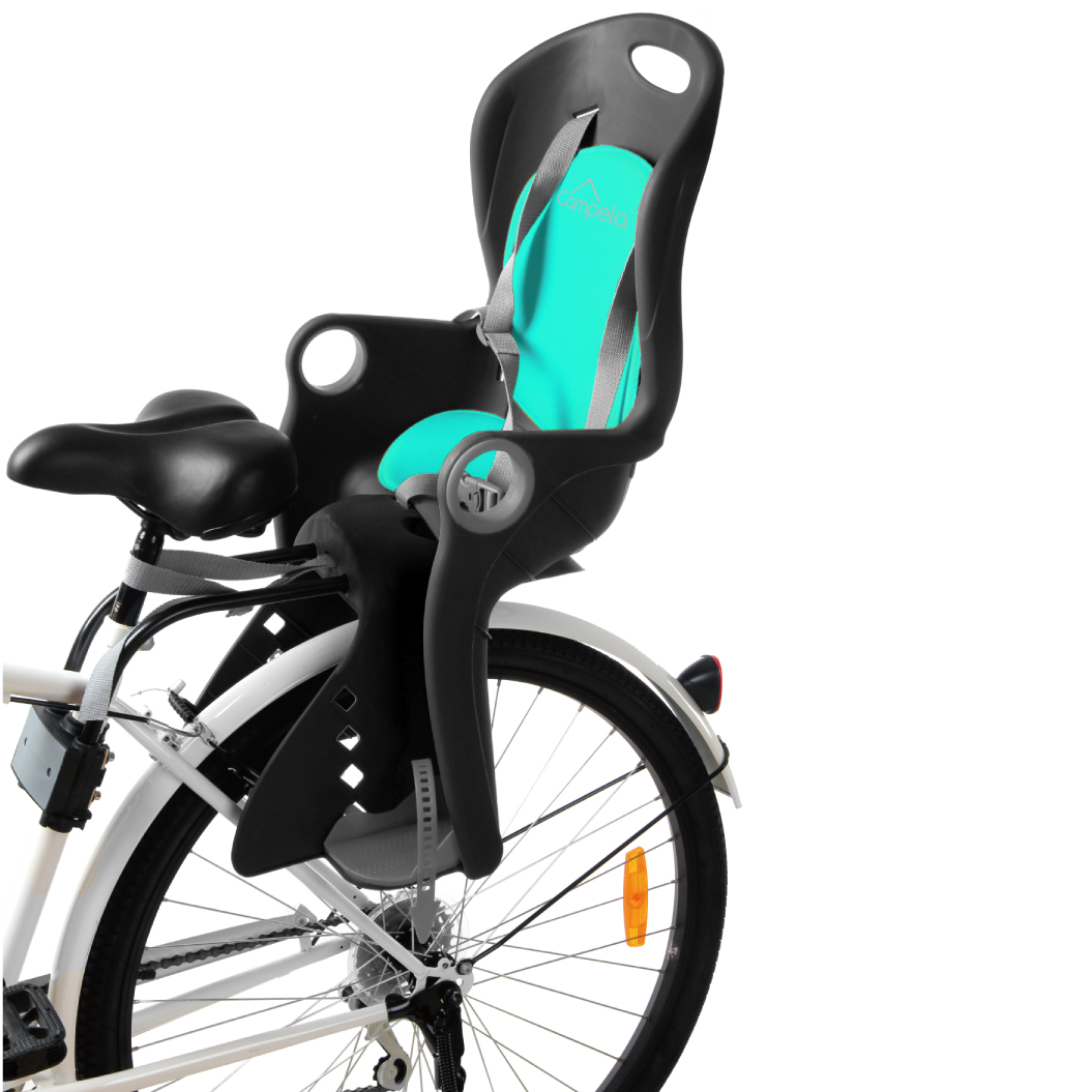 варианты установки детского кресла на велосипед